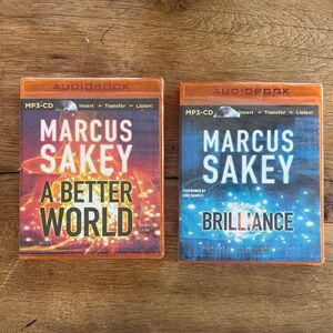 Marcus Sakey Audio Book Lot - NEW